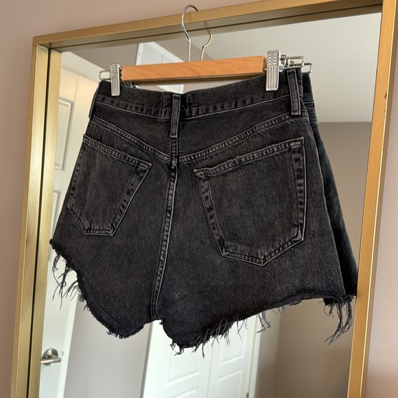 AGOLDE “Parker” shorts, size 26, faded black - Picture 2 of 4